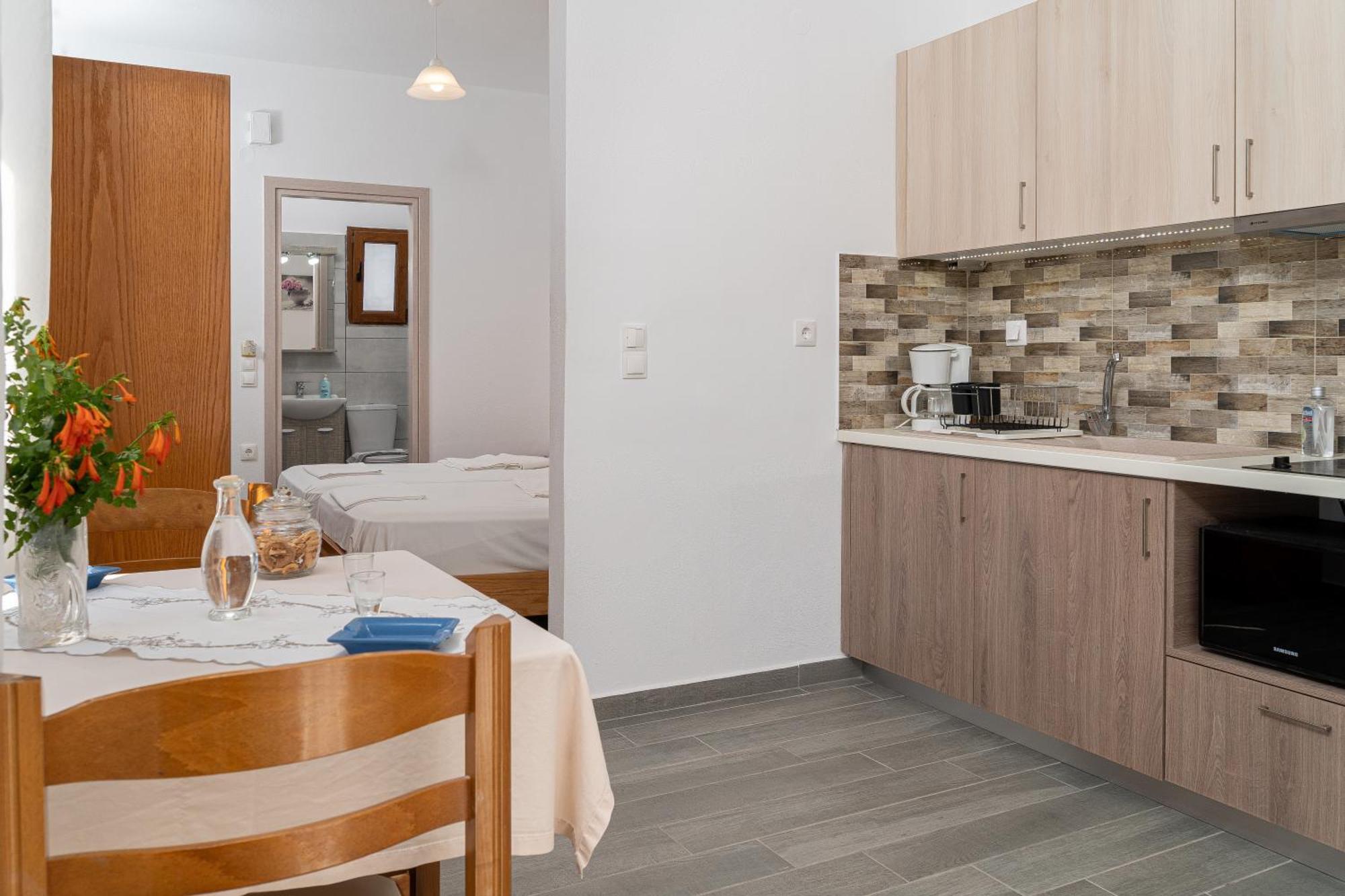 Akrotiri Apartments Макригиалос Экстерьер фото