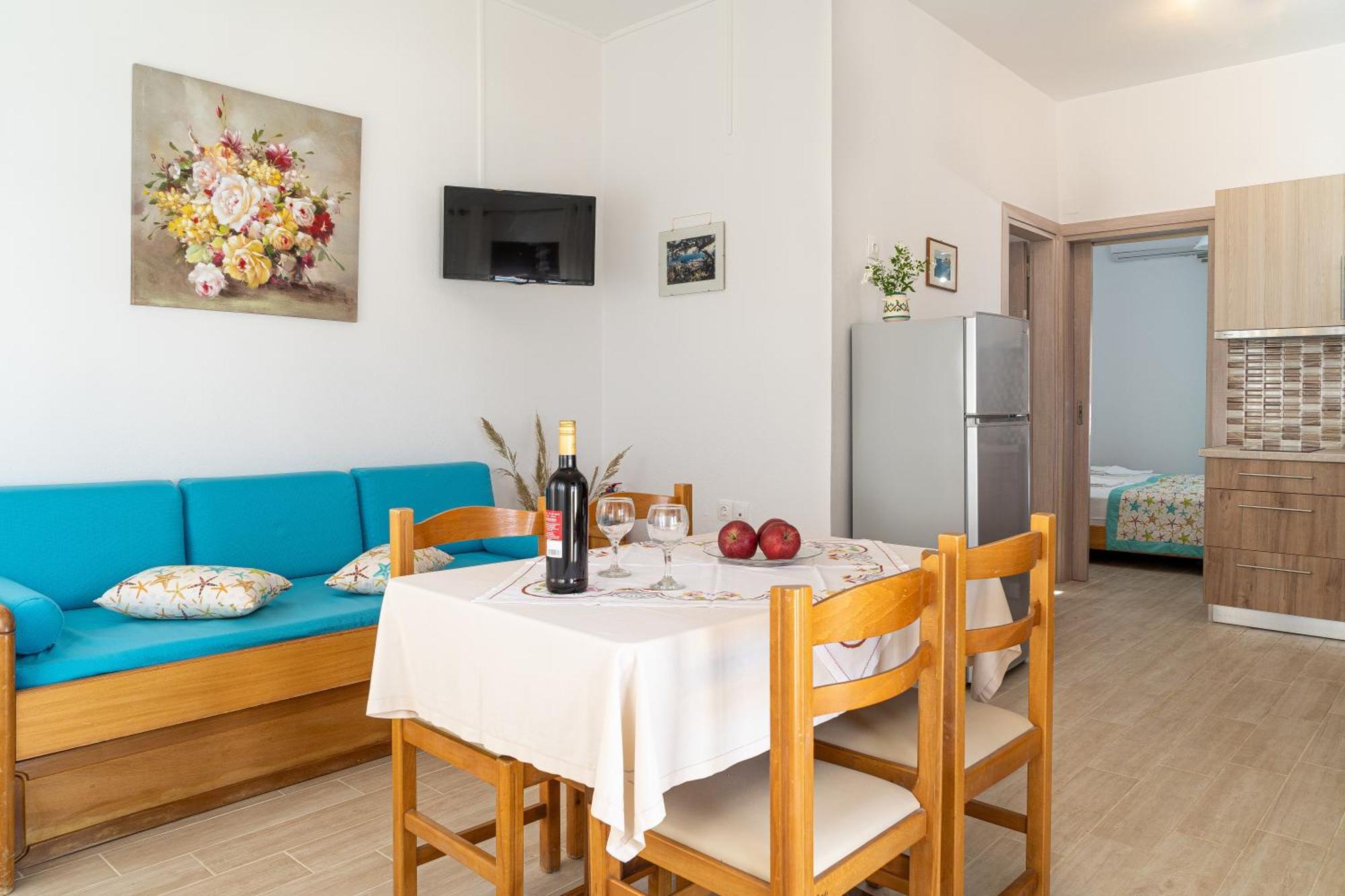 Akrotiri Apartments Макригиалос Экстерьер фото